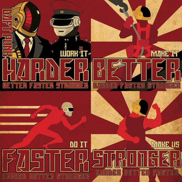 Daft Punk album artwork