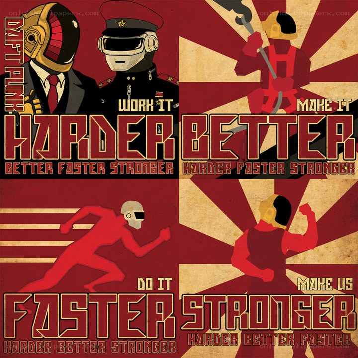 Daft Punk album artwork