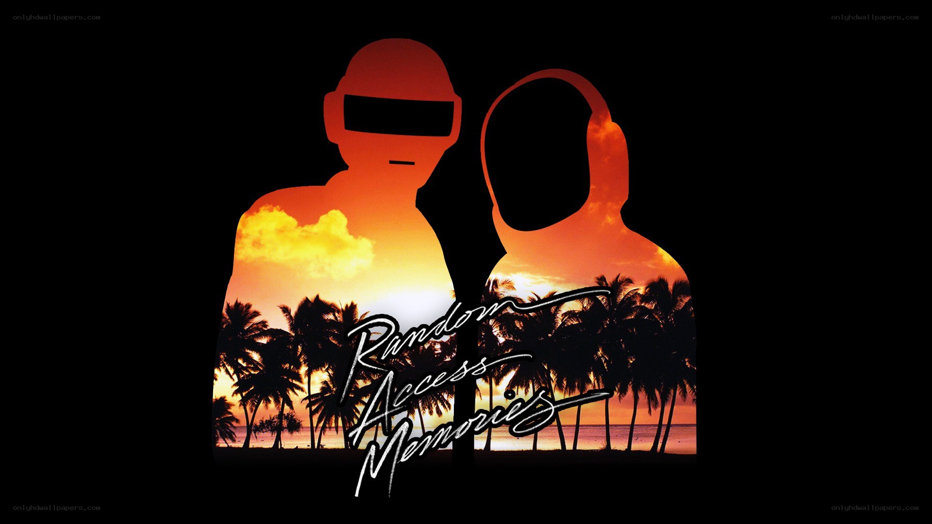 Daft Punk album cover art