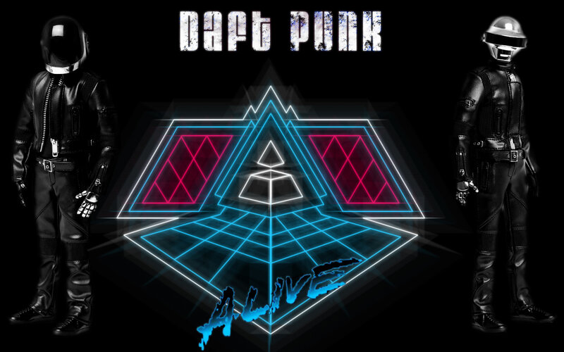 Daft Punk Alive artwork