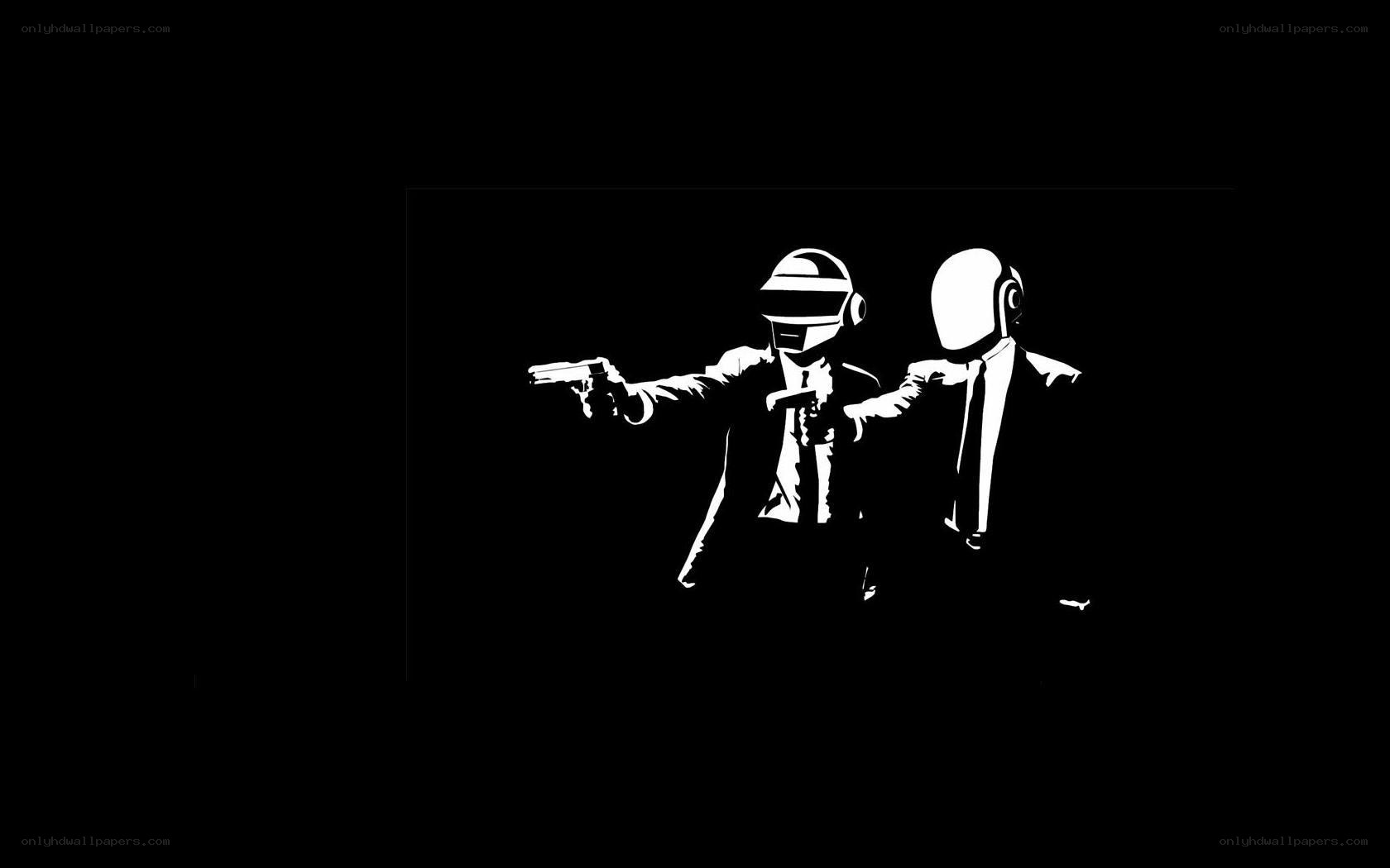 Daft Punk art illustration