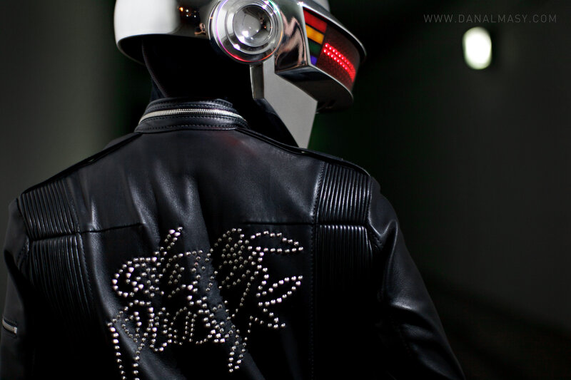 Daft Punk back view