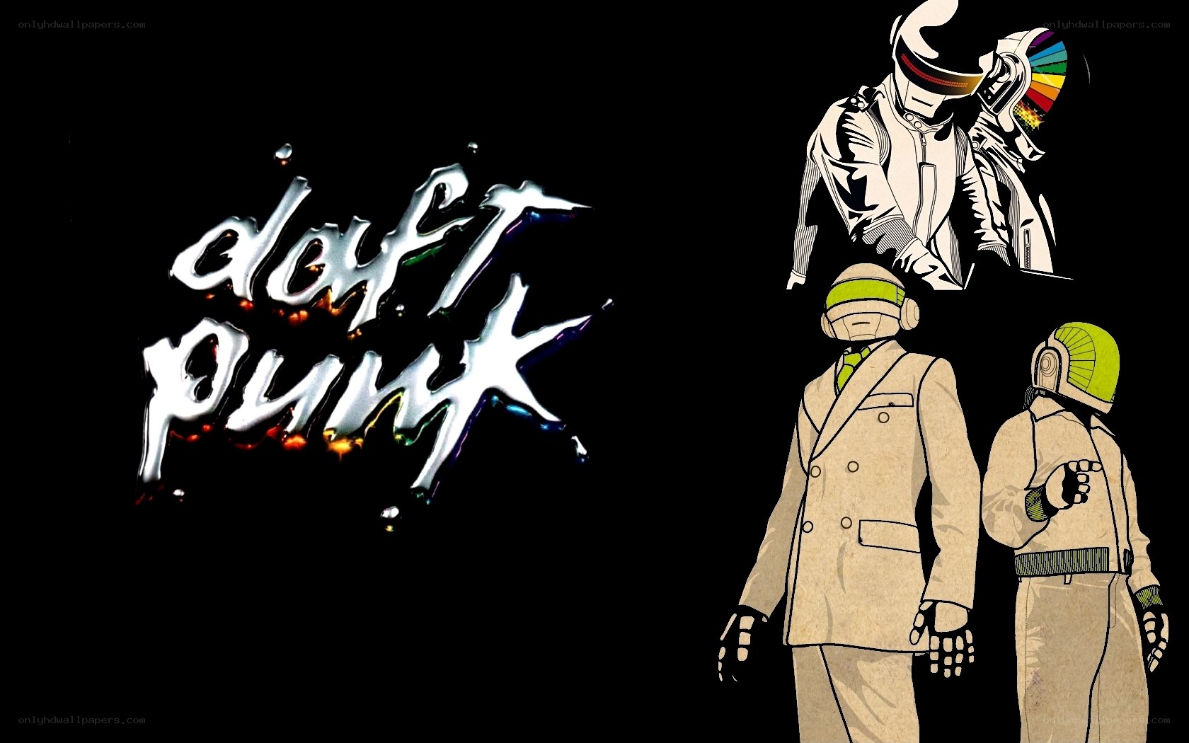 Daft Punk band art