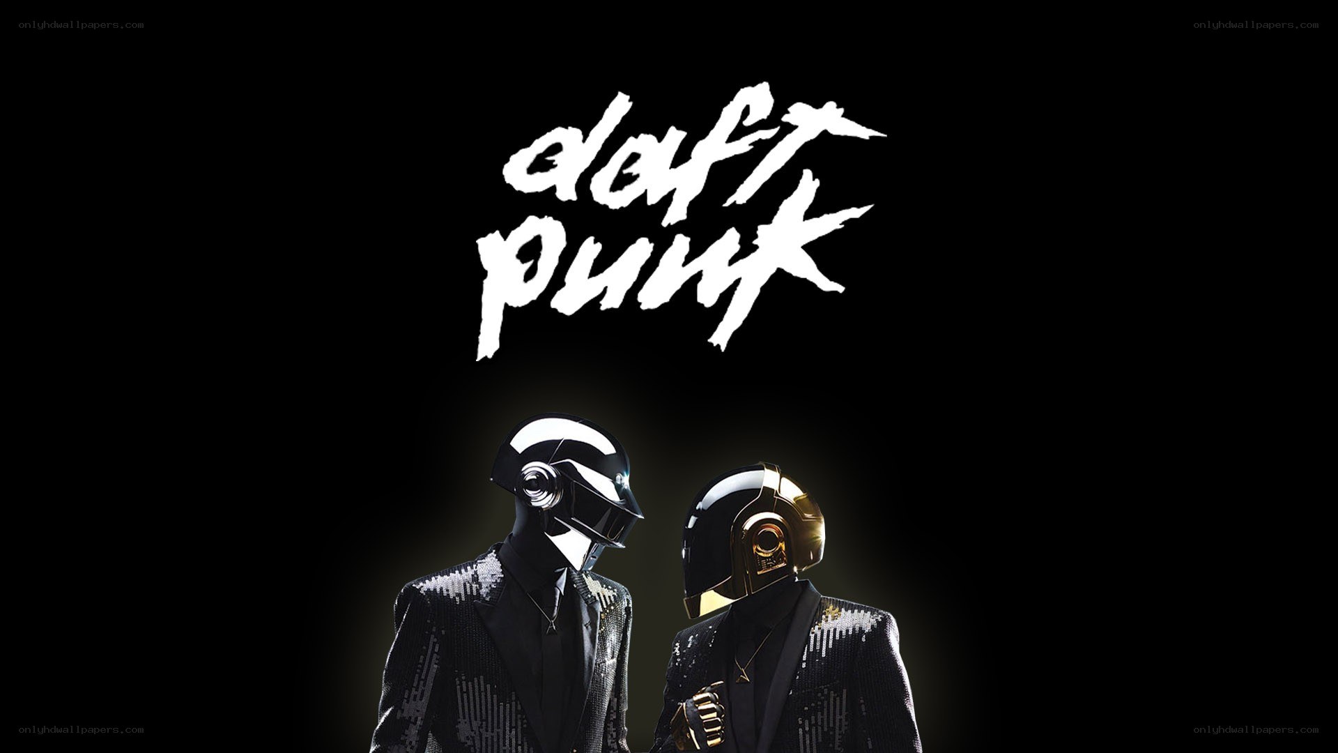 Daft Punk band portrait