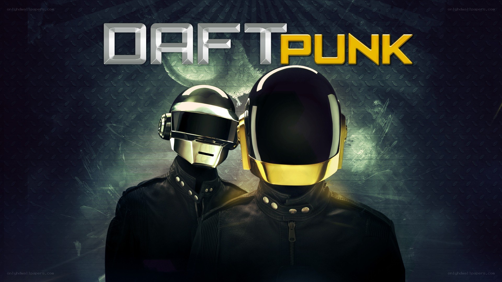 Daft Punk band portrait