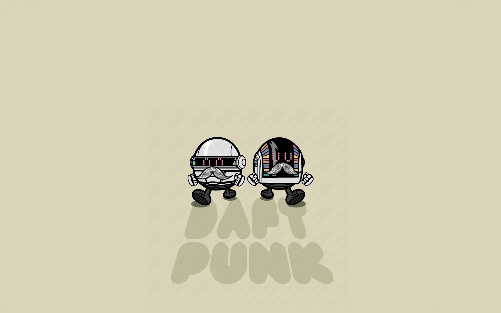 Daft Punk cartoon characters