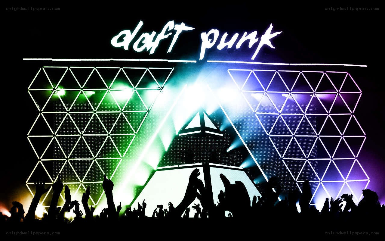 Daft Punk concert stage
