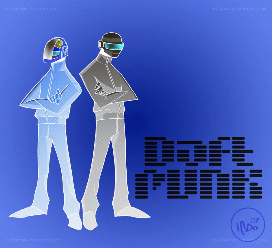 Daft Punk digital art