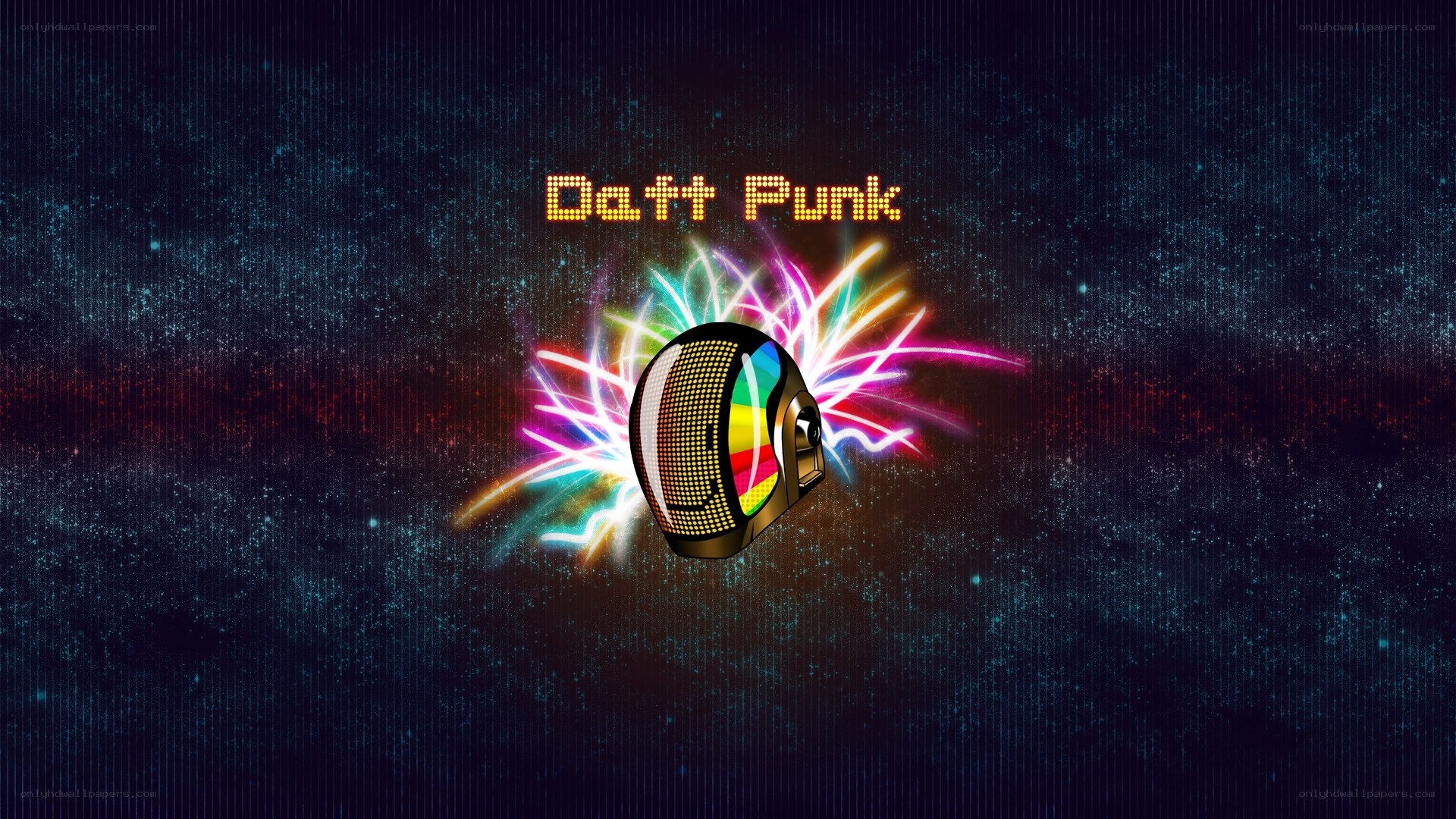 Daft Punk digital artwork