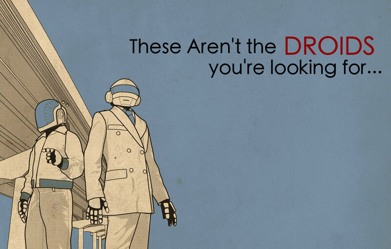 Daft Punk droids