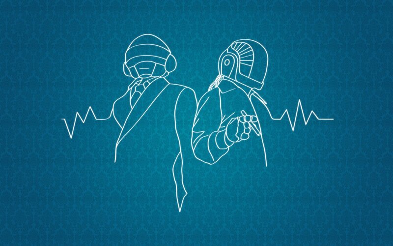 Daft Punk Duo — Blue