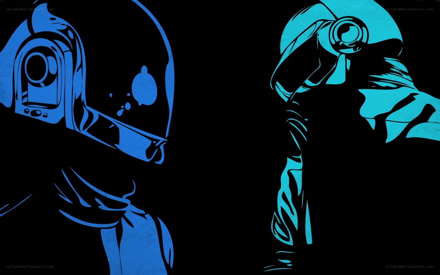 Daft Punk duo illustration