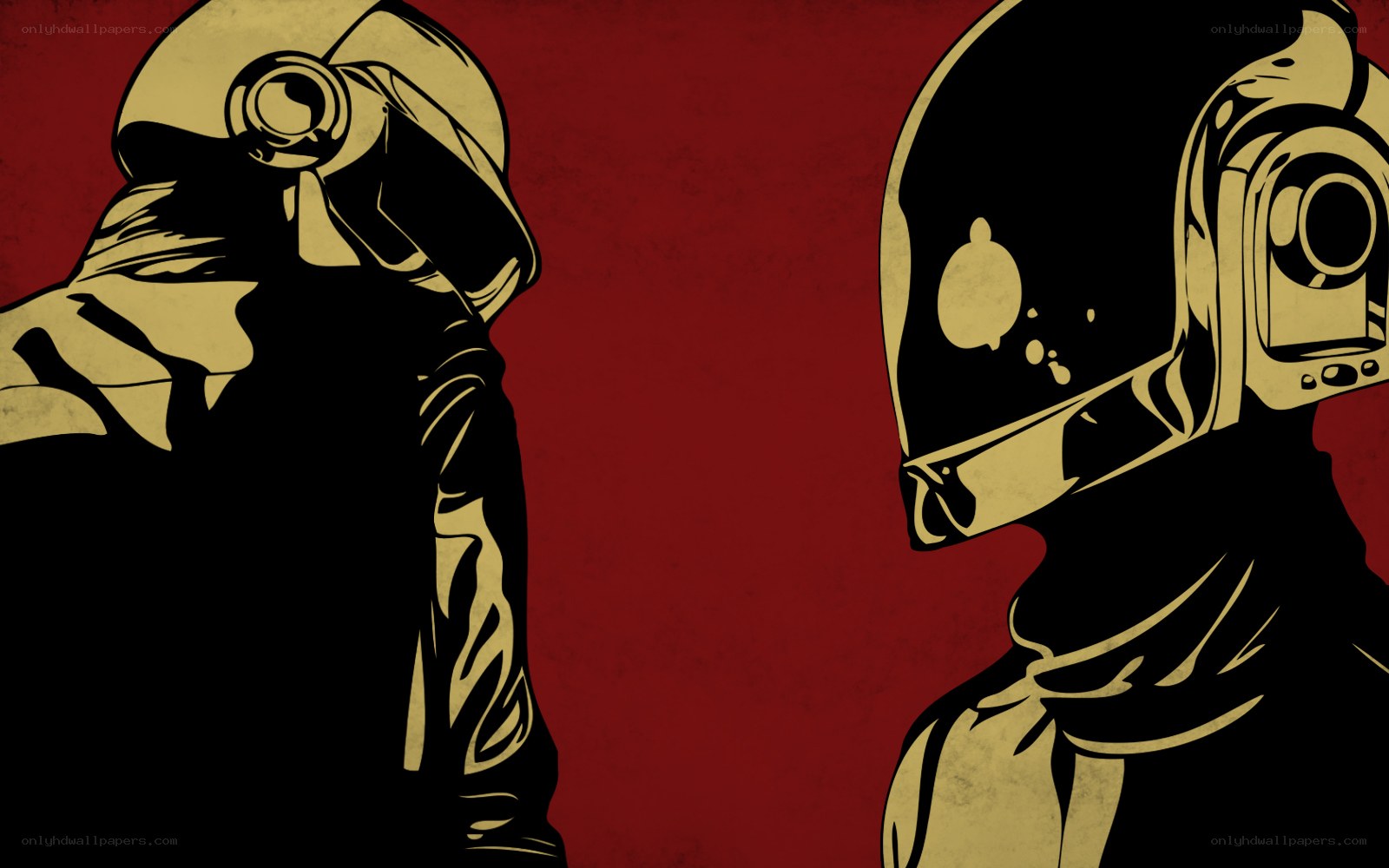 Daft Punk duo illustration