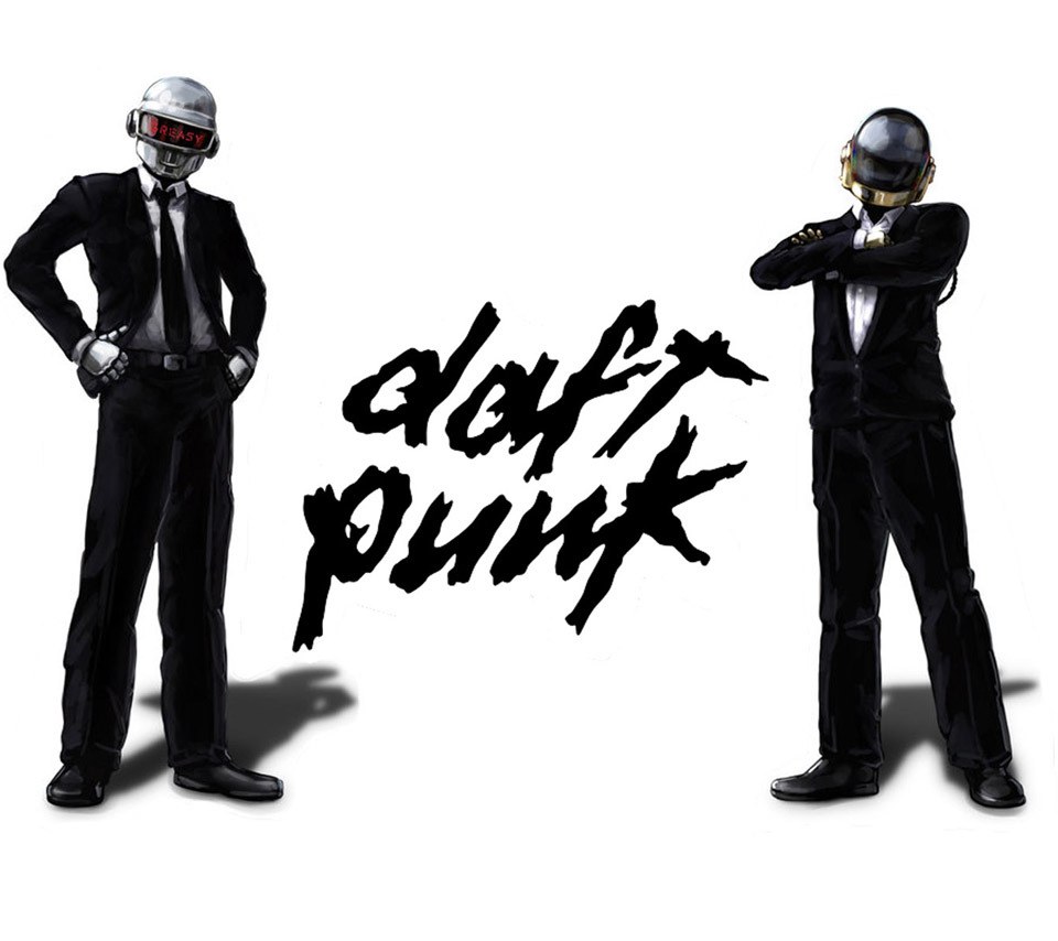 Daft Punk duo illustration