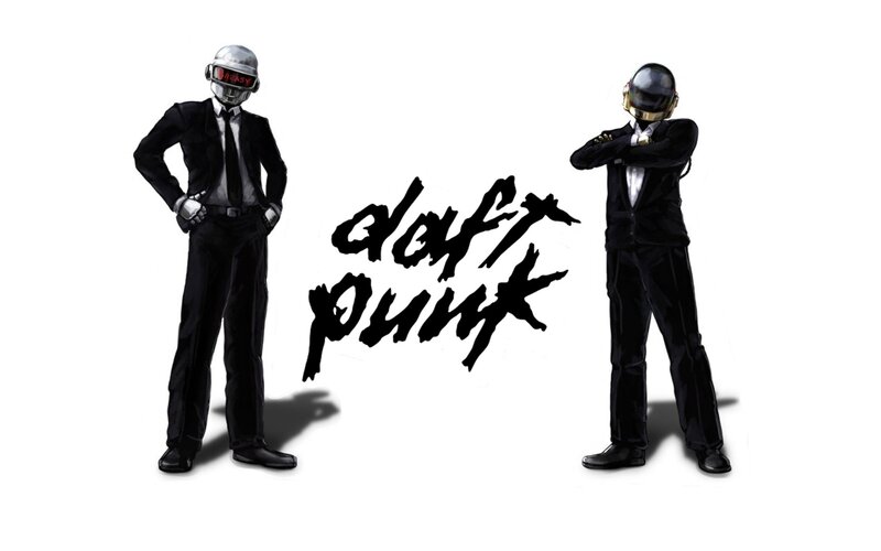 Daft Punk duo illustration