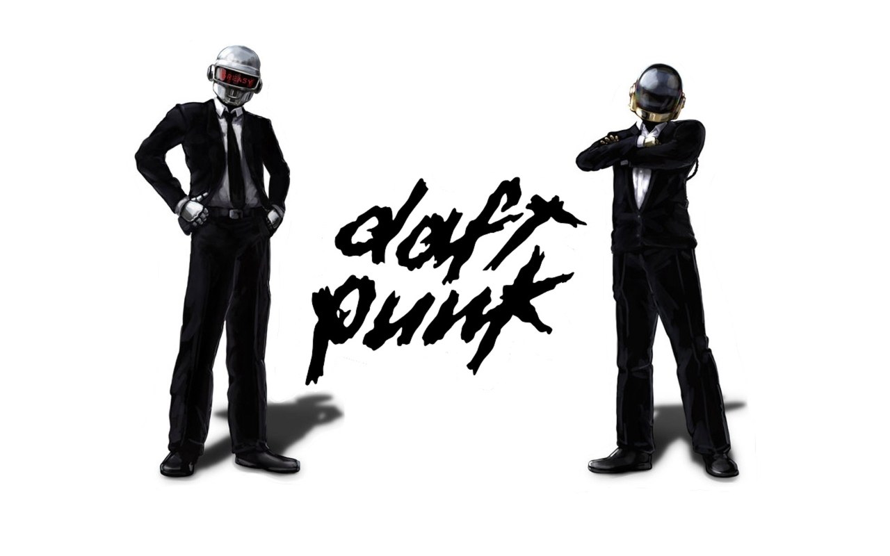 Daft Punk duo illustration