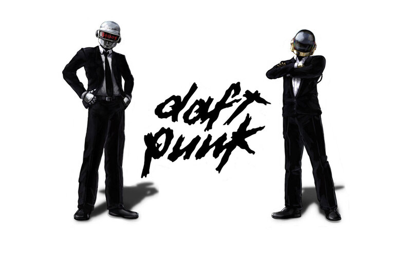 Daft Punk duo illustration