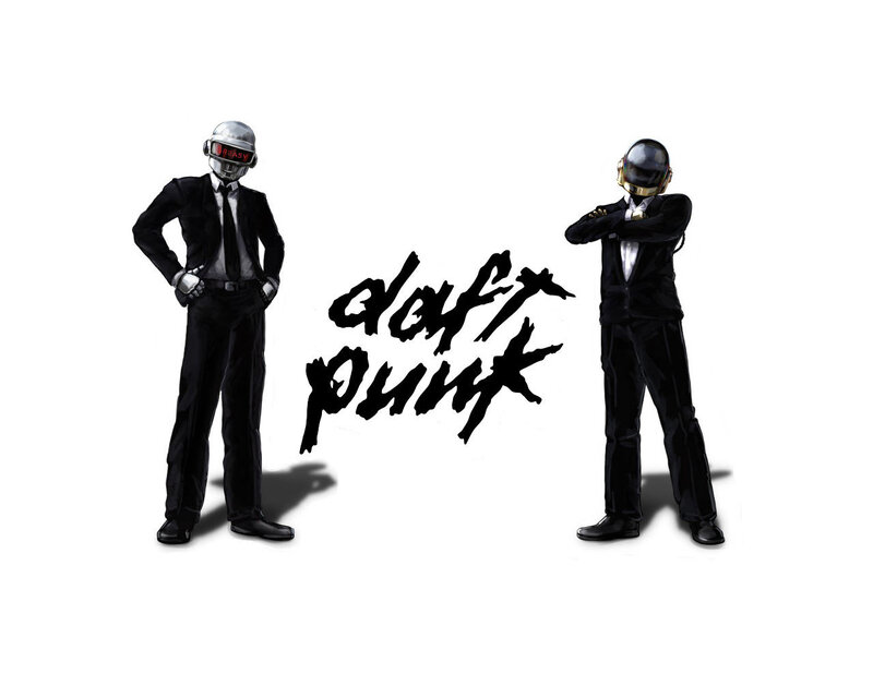 Daft Punk duo illustration
