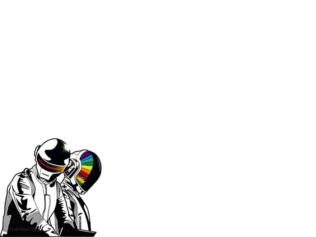 Daft Punk duo illustration
