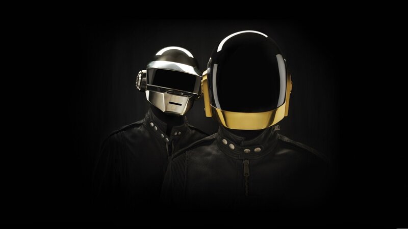 Daft Punk duo portrait