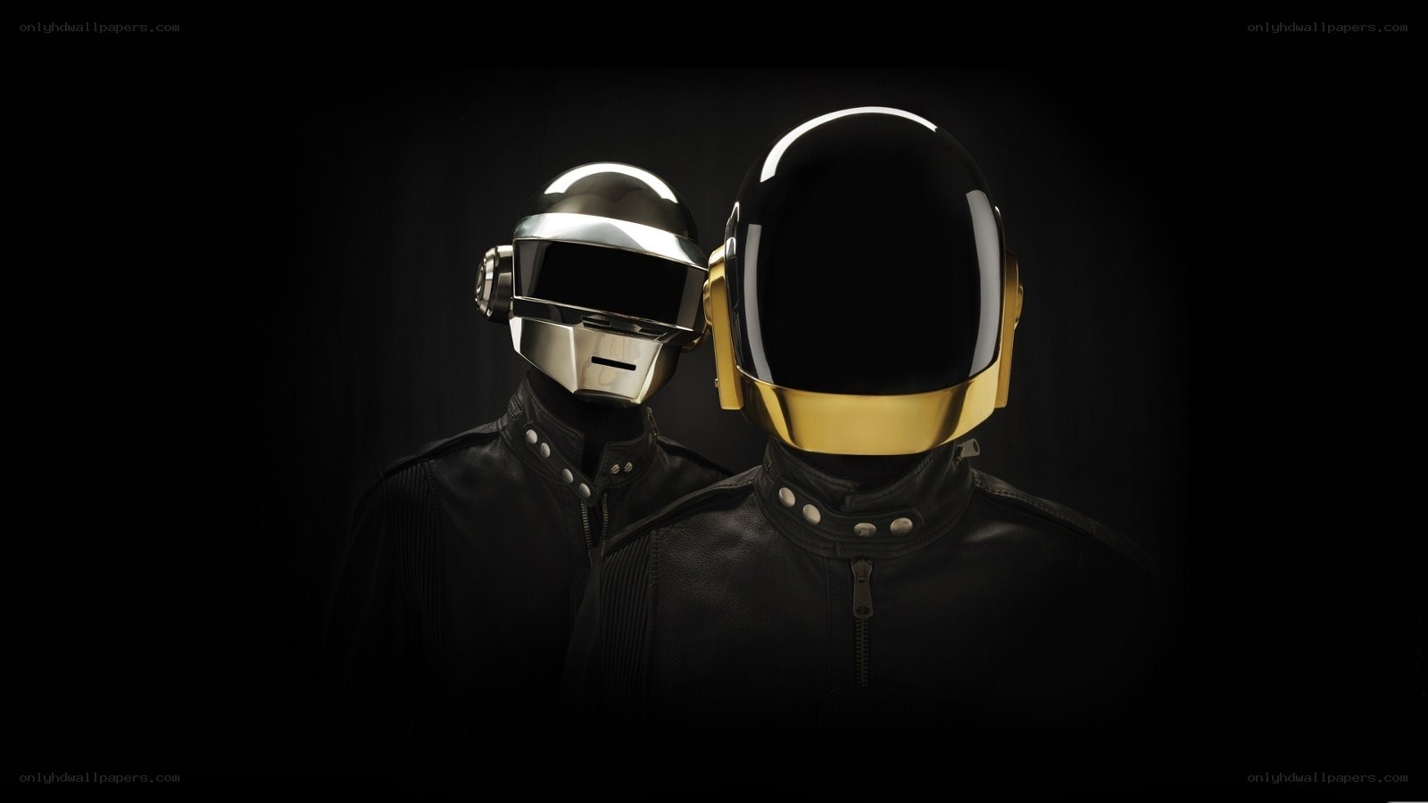 Daft Punk duo portrait
