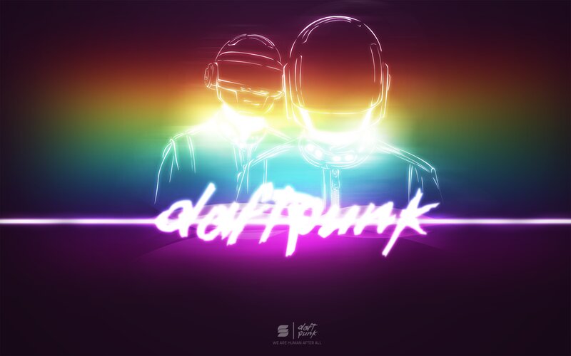 Daft Punk Duo — Purple