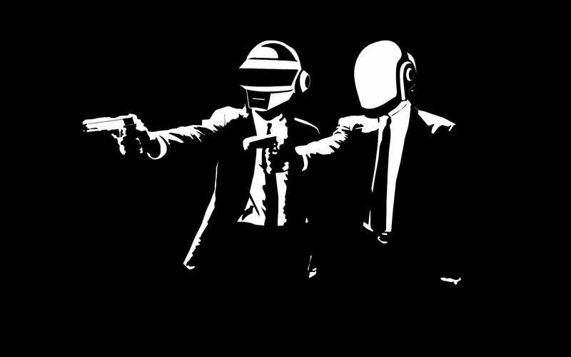Daft Punk Duo with Guns