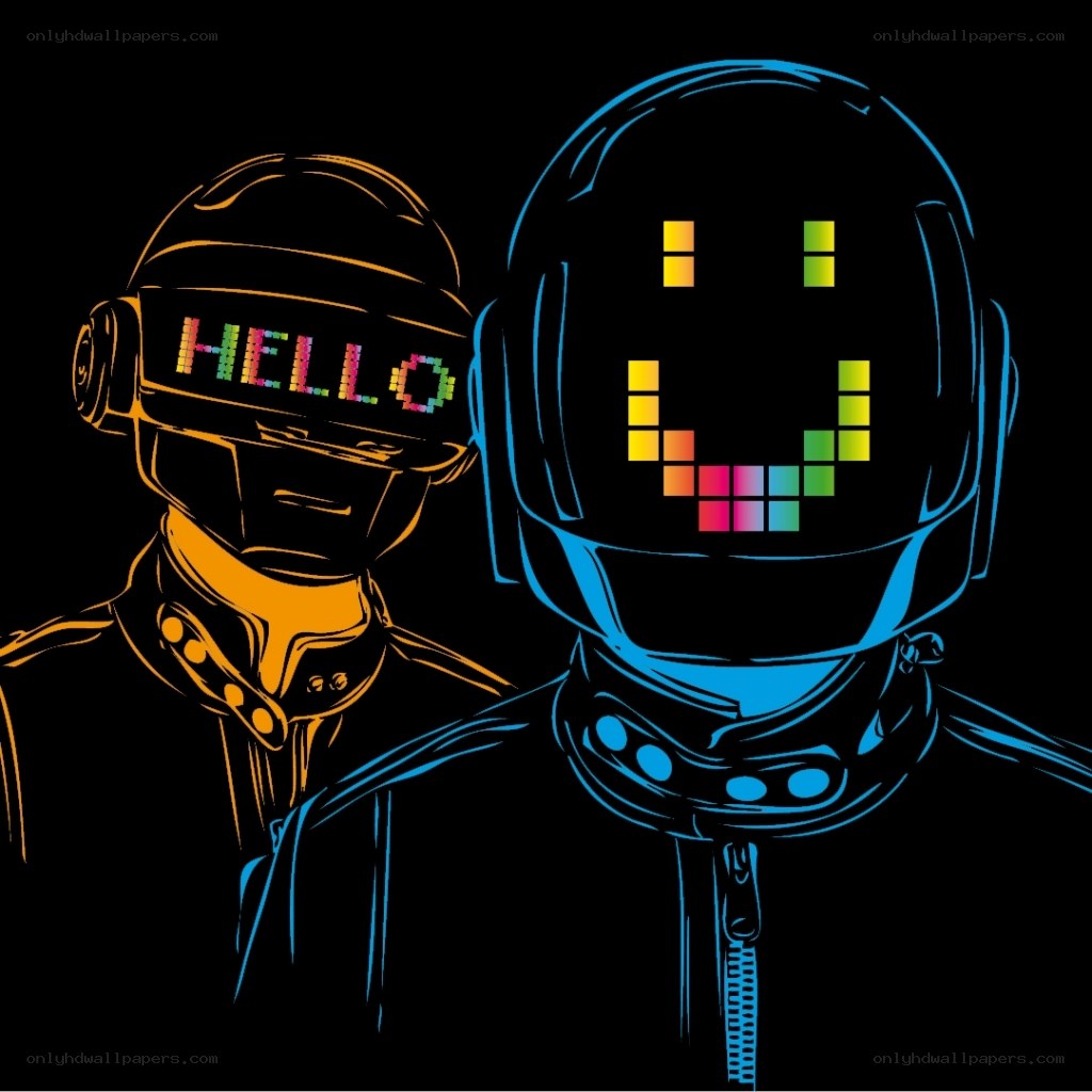 Daft Punk Hello artwork