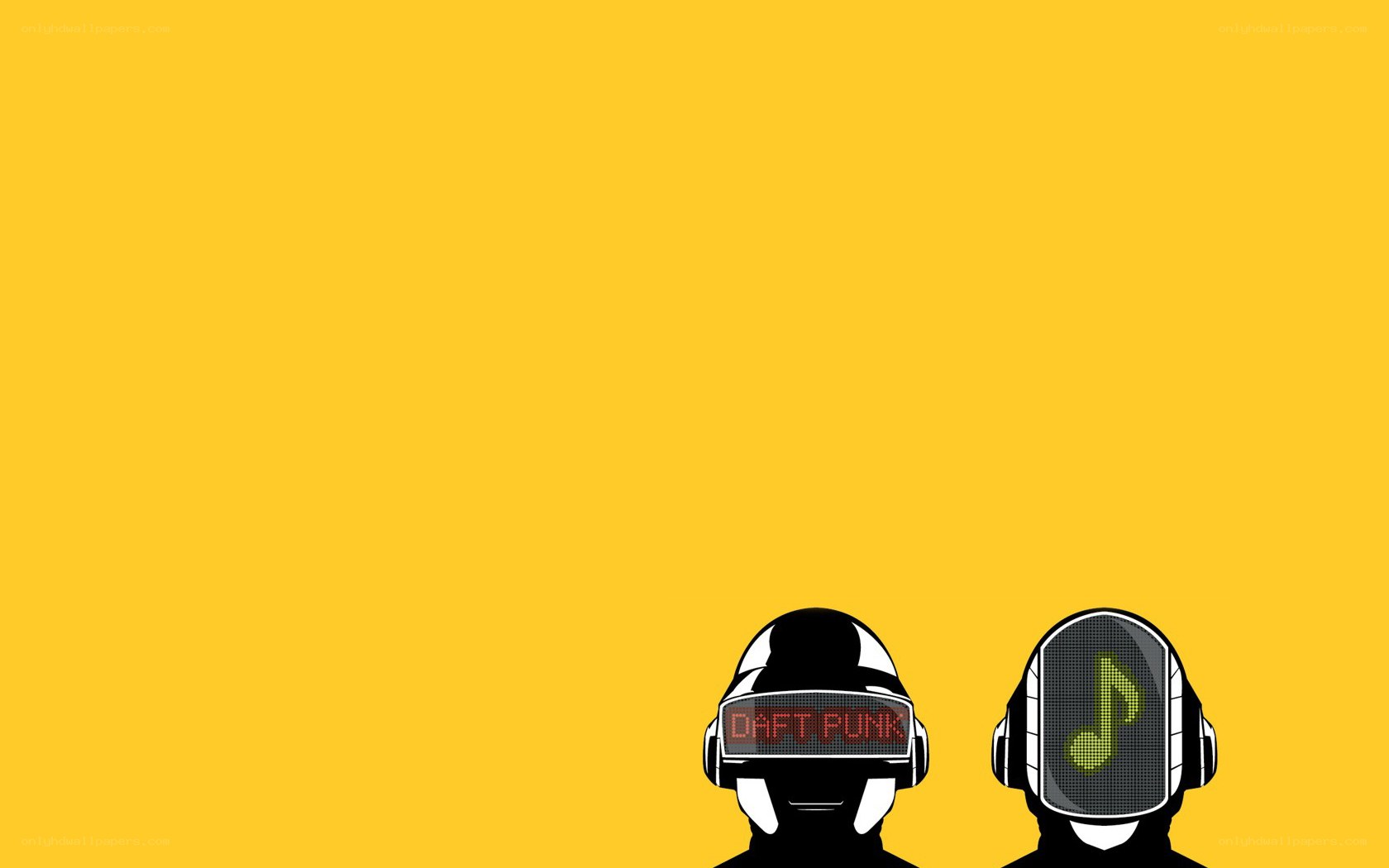 Daft Punk helmet art
