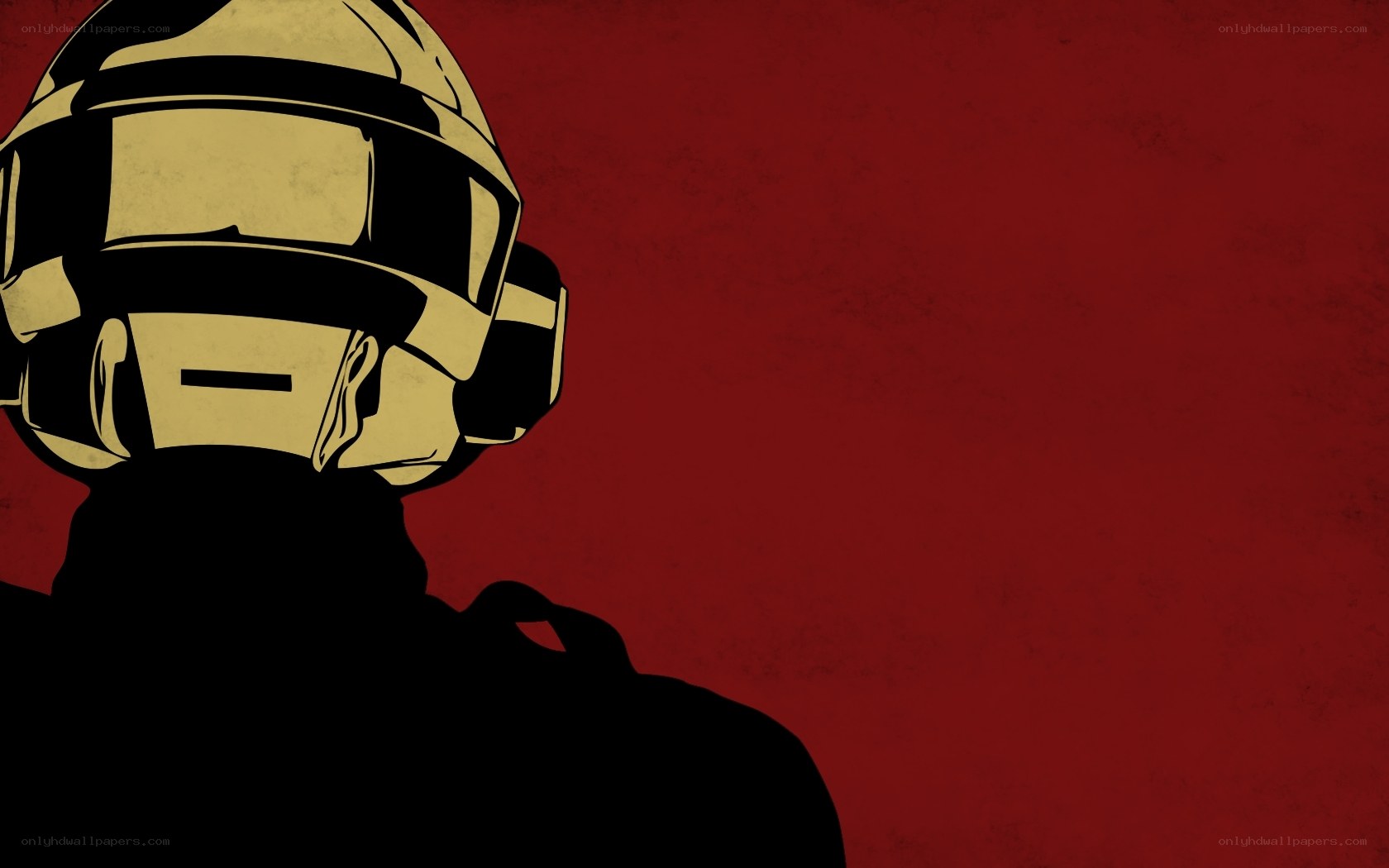 Daft Punk helmet art