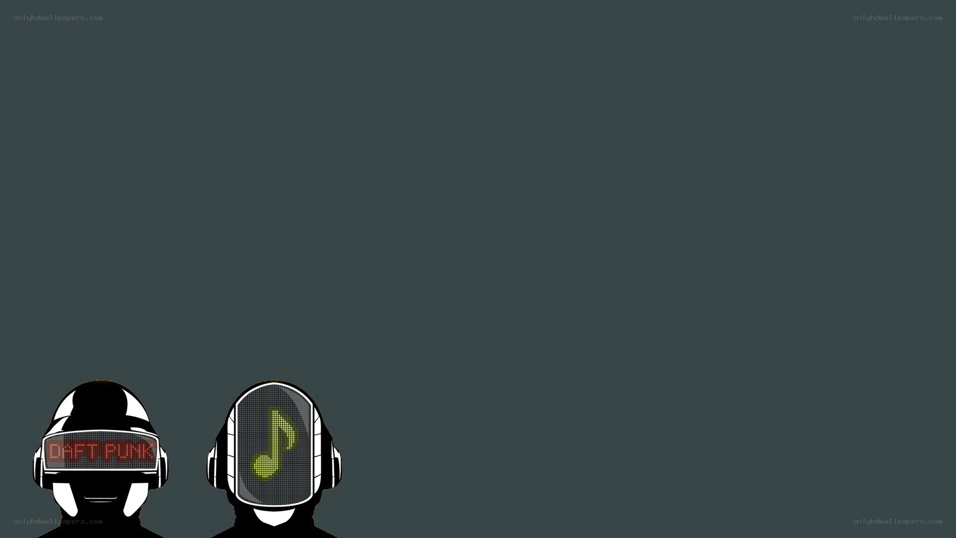 Daft Punk helmet art