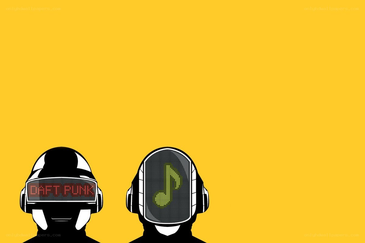 Daft Punk helmet art