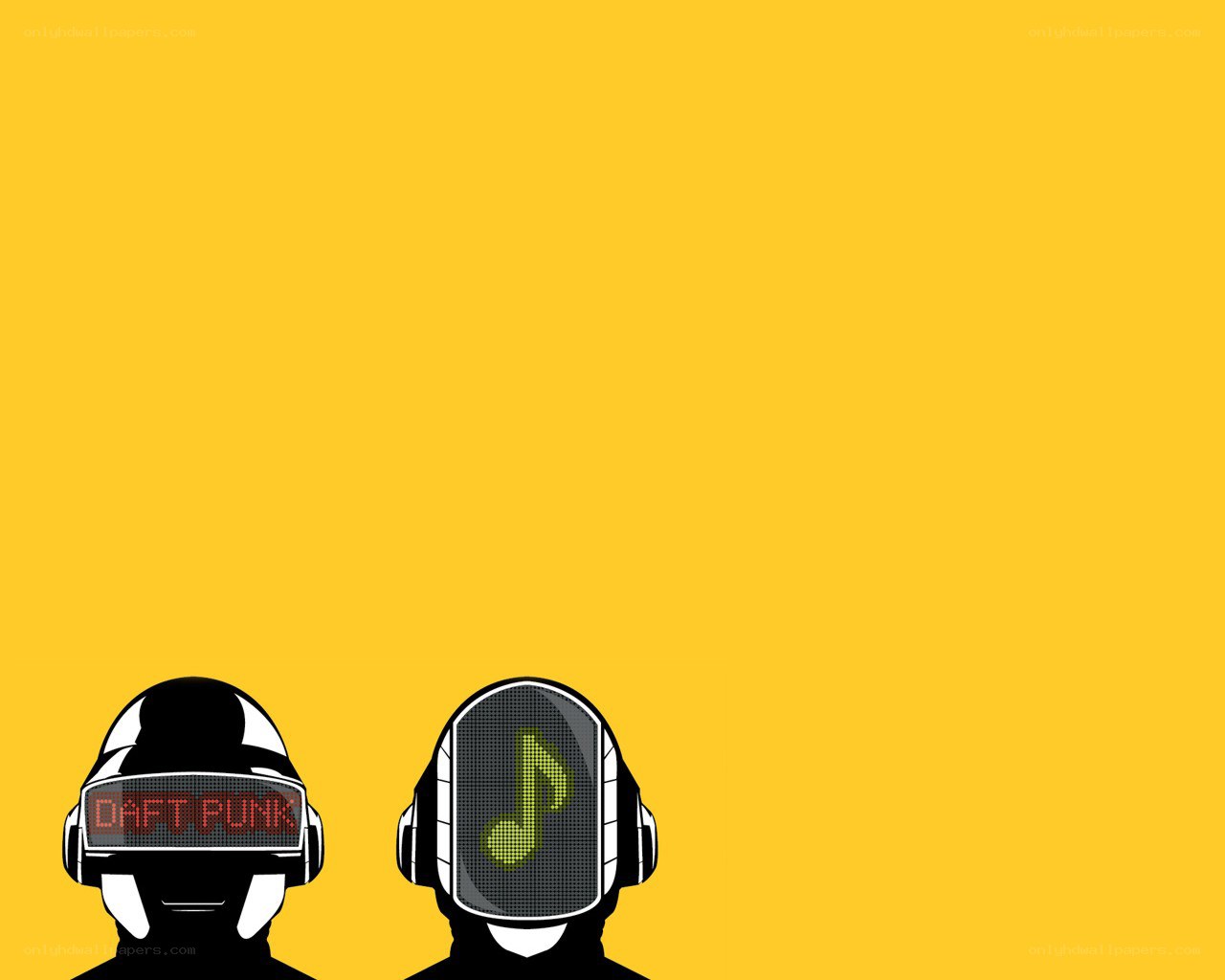 Daft Punk helmet art