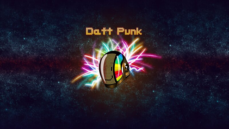 Daft Punk Helmet — Black, Energetic, Night