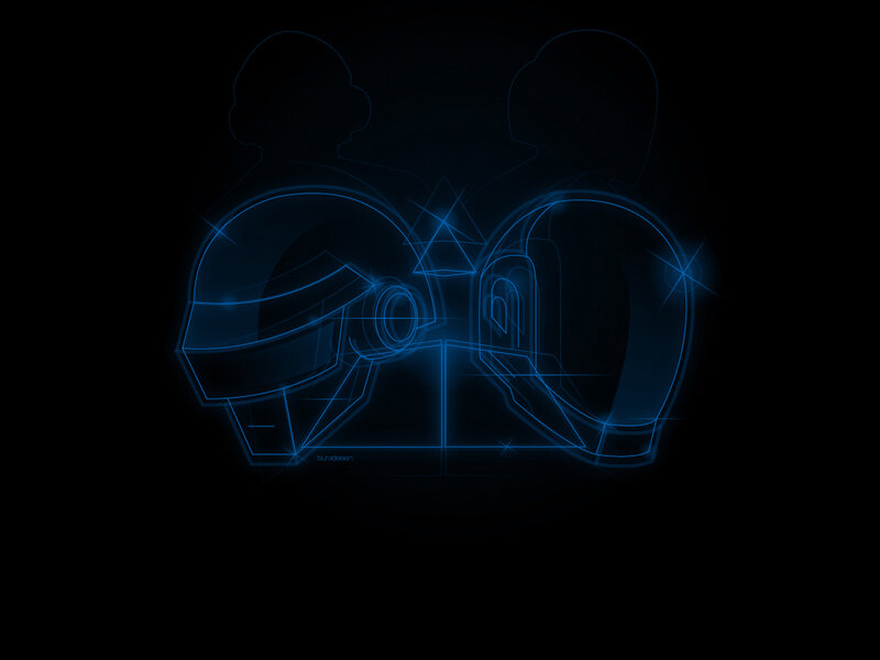 Daft Punk helmet design