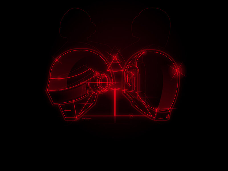 Daft Punk helmet design