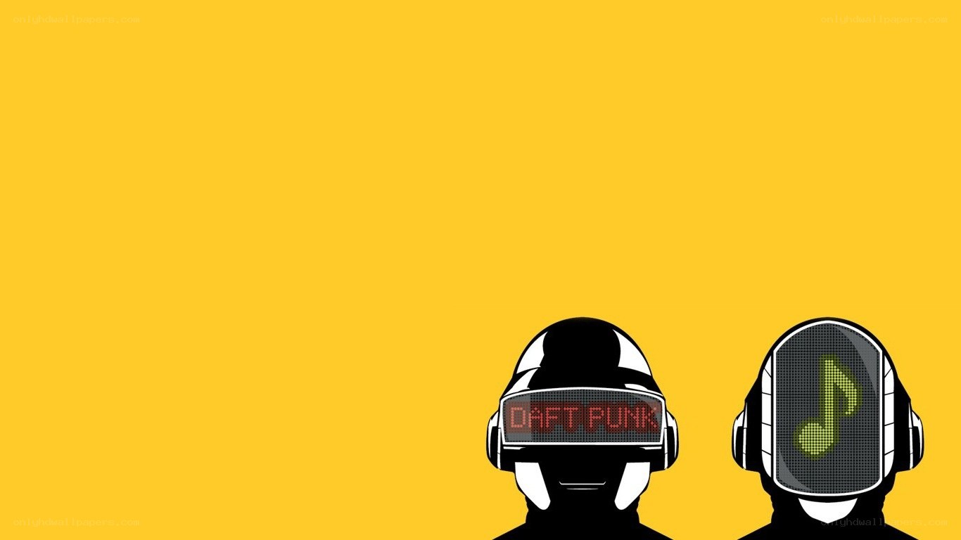 Daft Punk helmet illustration