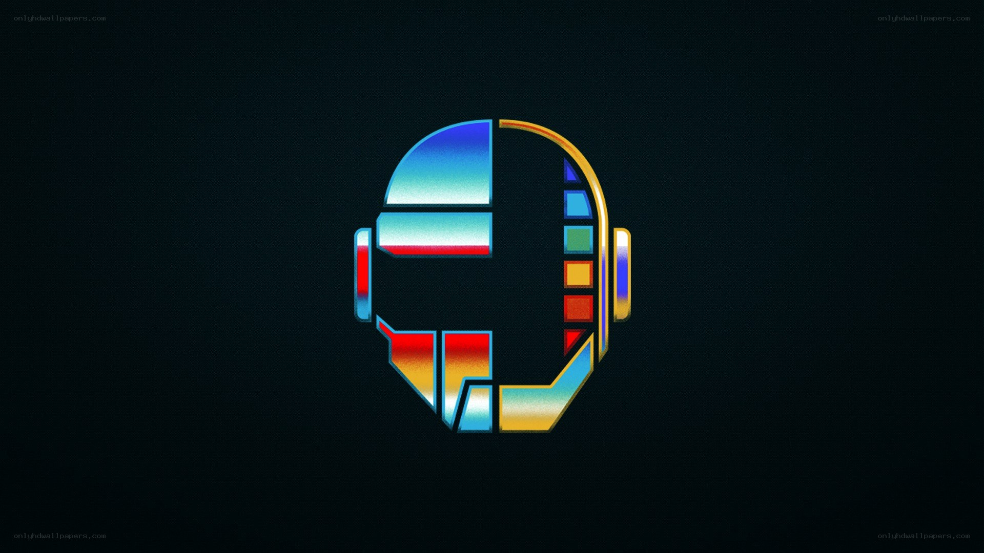 Daft Punk helmet logo
