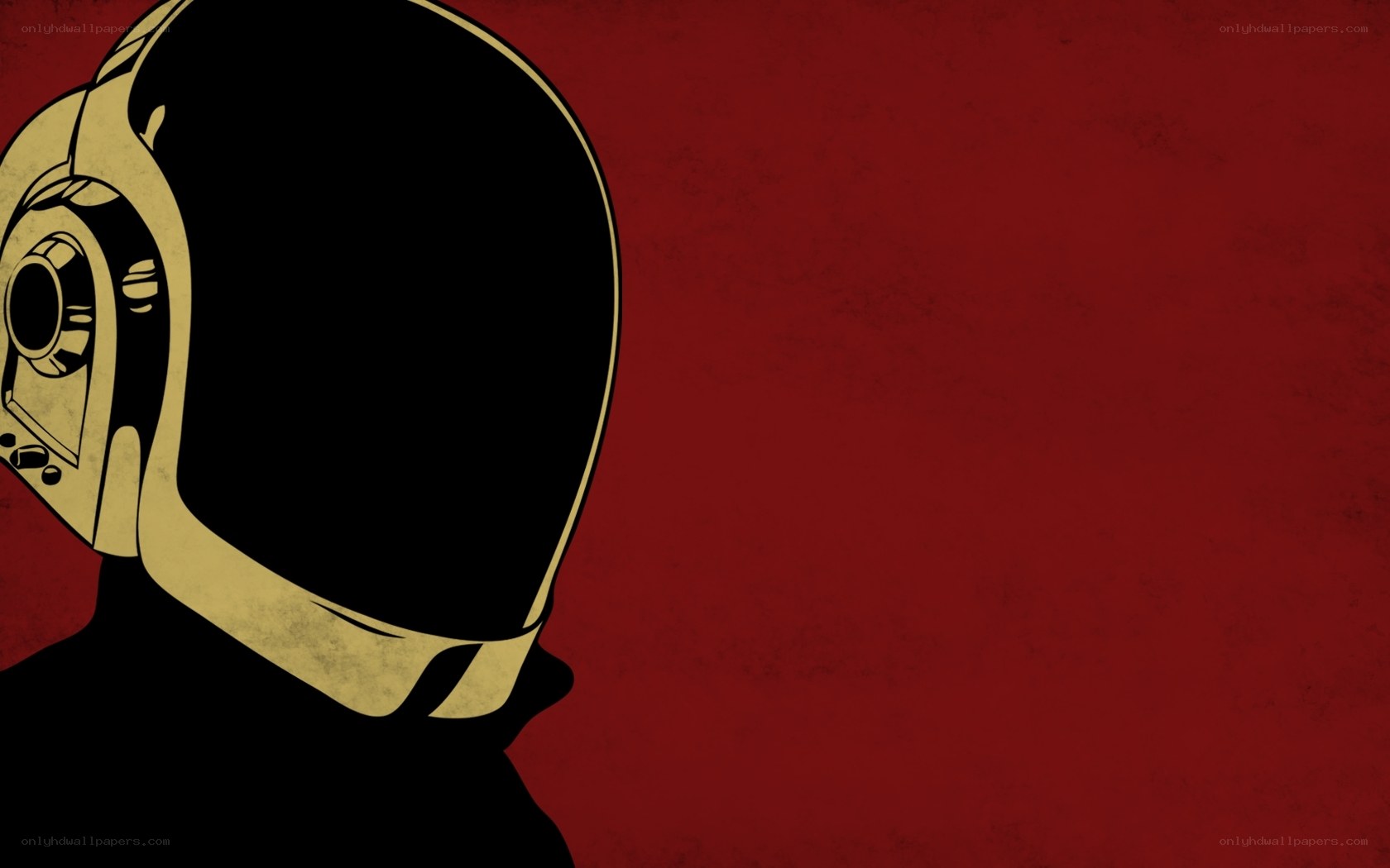 Daft Punk helmet silhouette