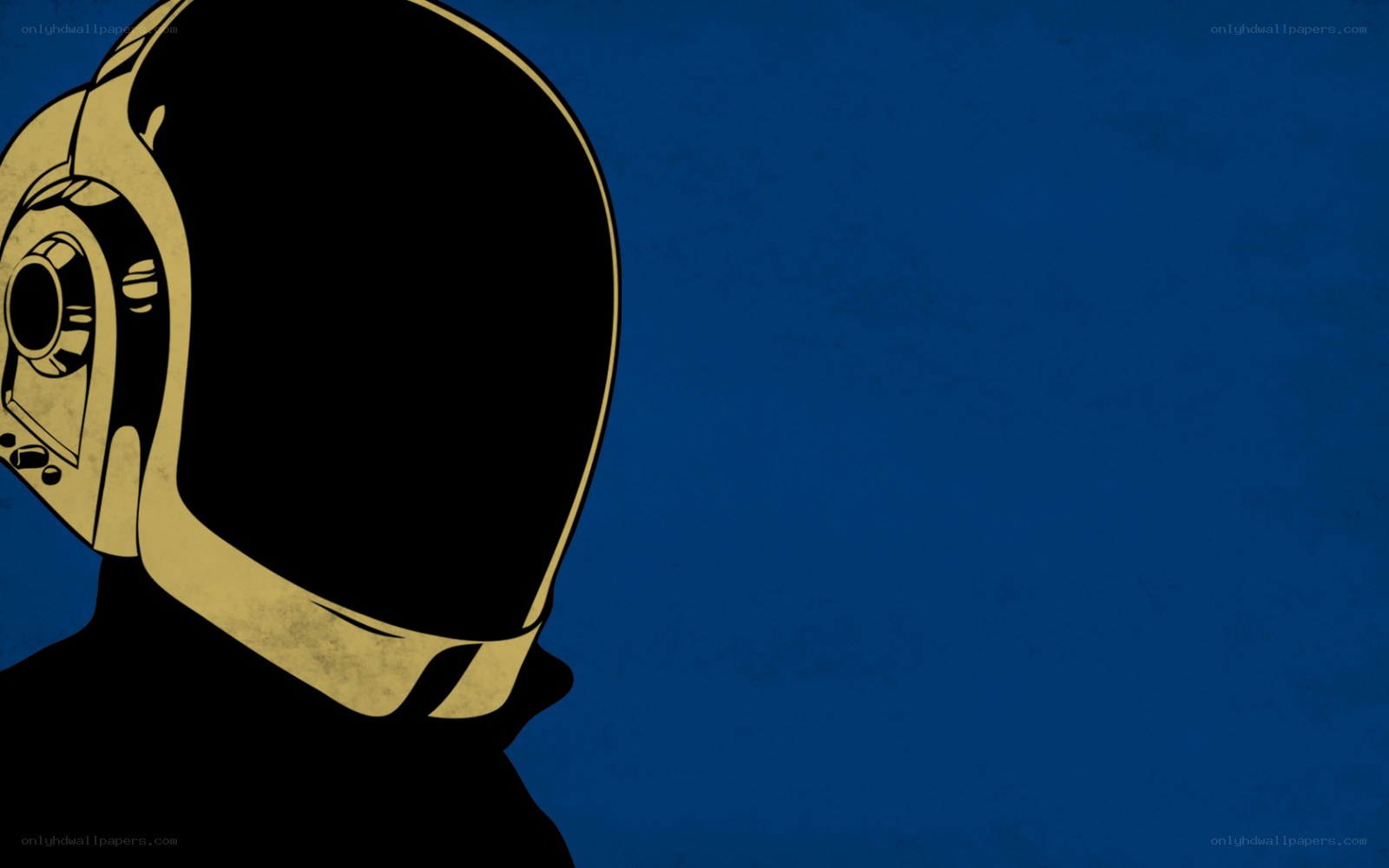 Daft Punk helmet silhouette
