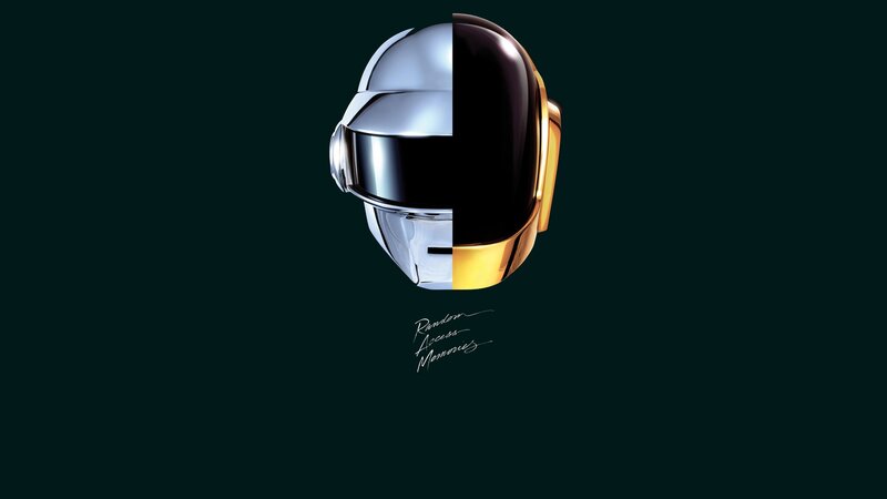Daft Punk helmet split design