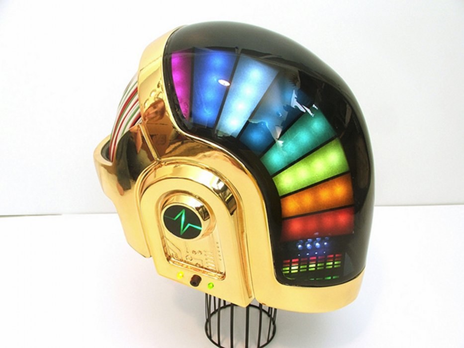 Daft Punk helmet with lights