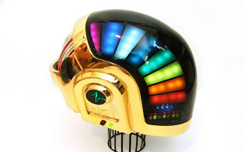 Daft Punk helmet with lights