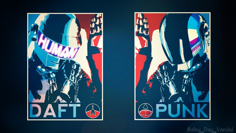 Daft Punk Helmets — Blue