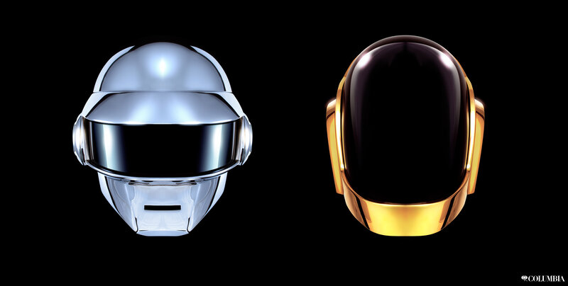 Daft Punk Helmets — Silver