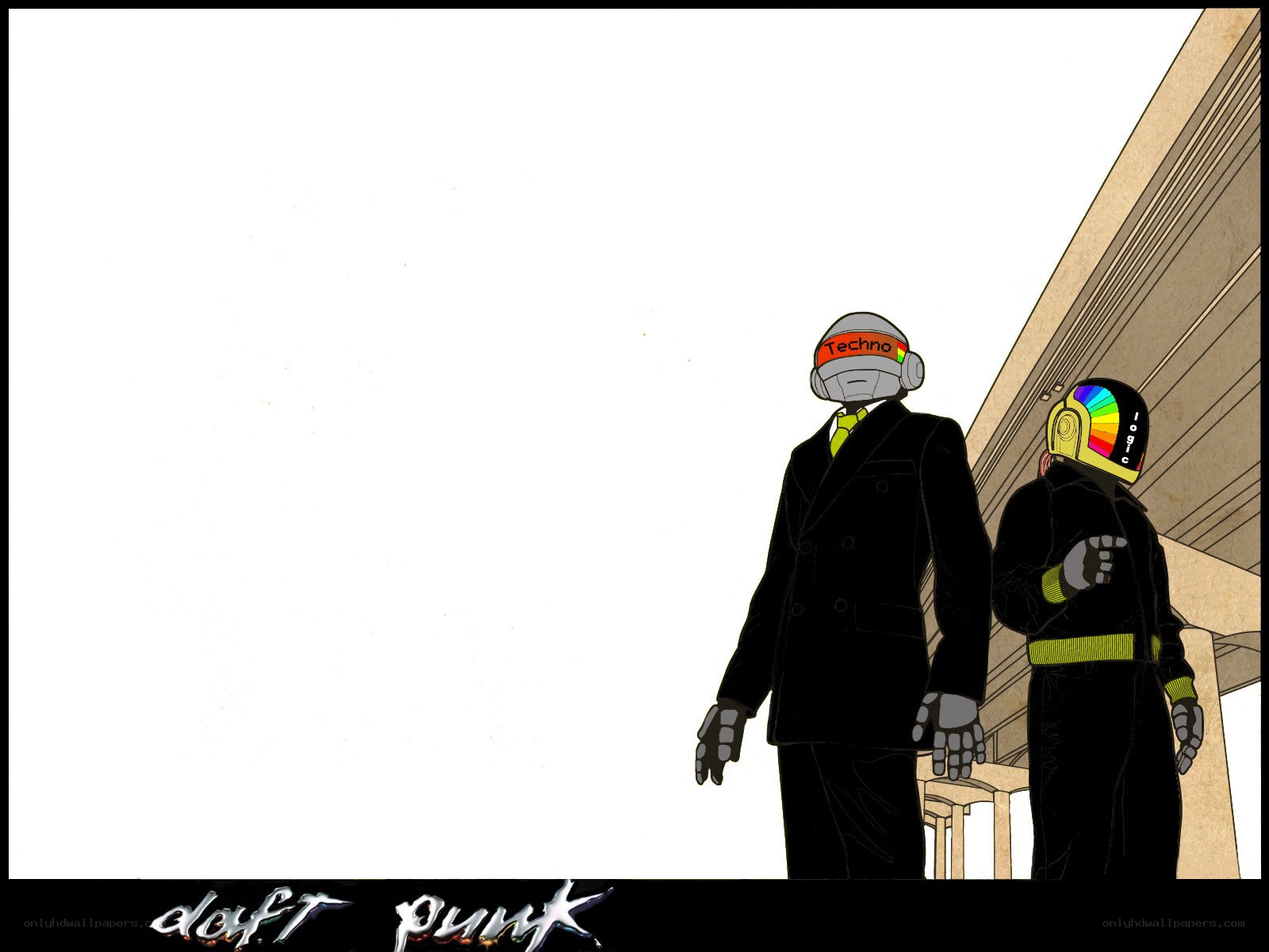 Daft Punk illustration