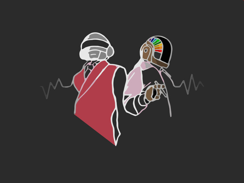 Daft Punk illustration
