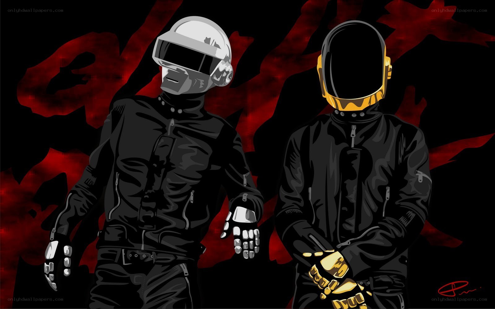 Daft Punk illustration