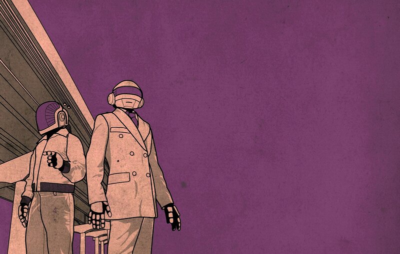 Daft Punk illustration