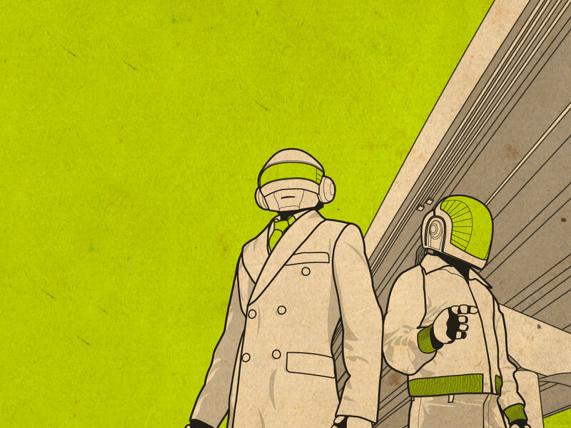 Daft Punk illustration